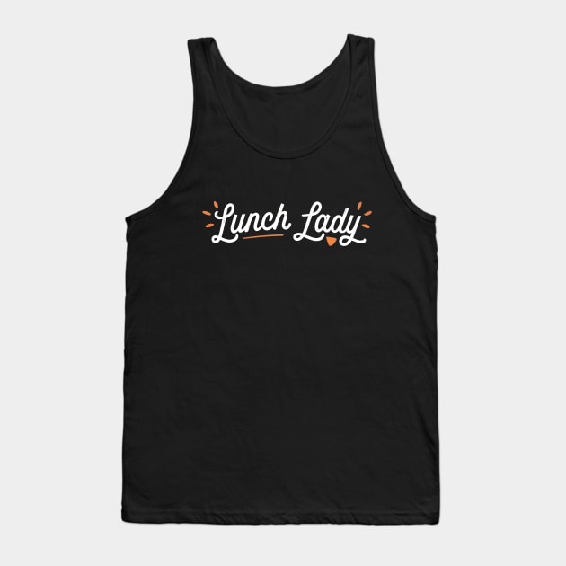 Lunch lady Tank Top by NomiCrafts